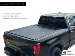 MANUEL SÜRGÜLÜ KAPAK - Chevrolet Silverado 1500 2019+ (StandartBed)	