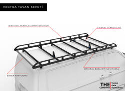 VECTRA TAVAN SEPETİ - Cıtroen Jumpy 2016+ Uzun Kasa
